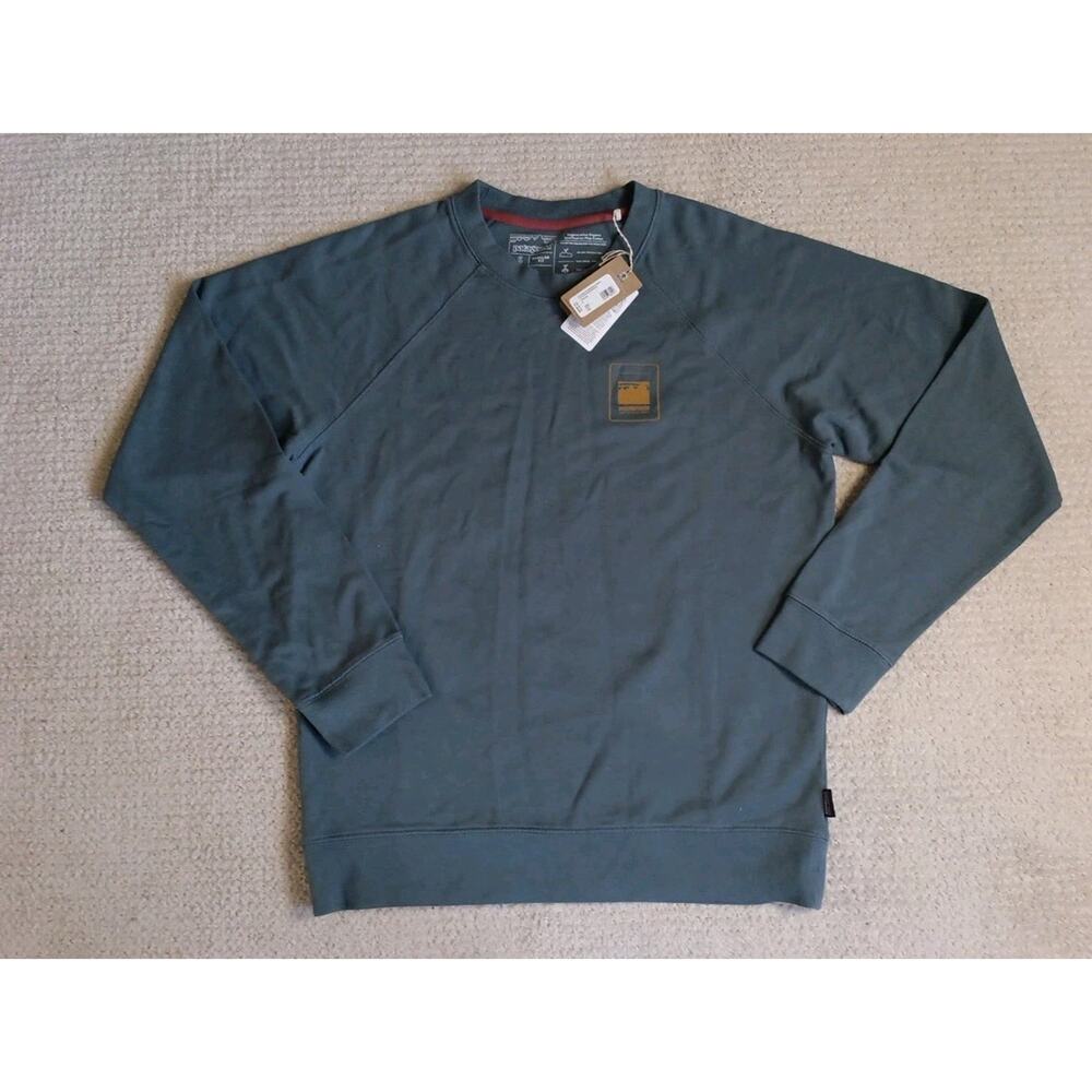 NWT Patagonia Alpine Icon Regenerative Organic Pilot Cotton Crew Sweatshirt Mens